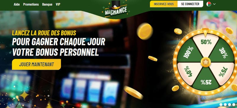 bonus sur ma chance casino